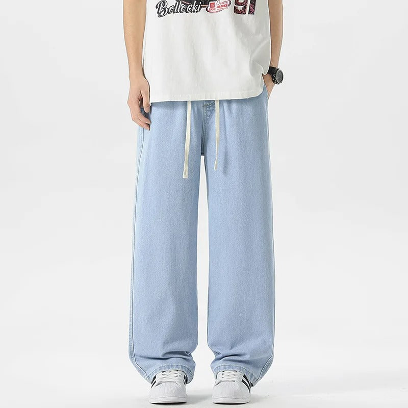 Michael | Herren Frühlings Jeans mit entspannter Passform und weitem Bein