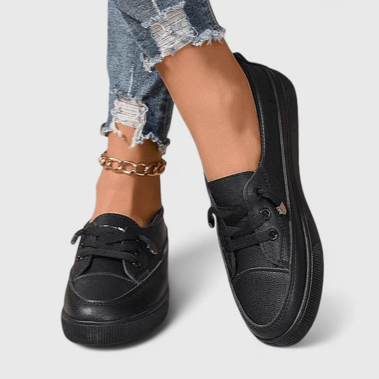 Julia | Damen Frühlings Klassische Schnürsneaker