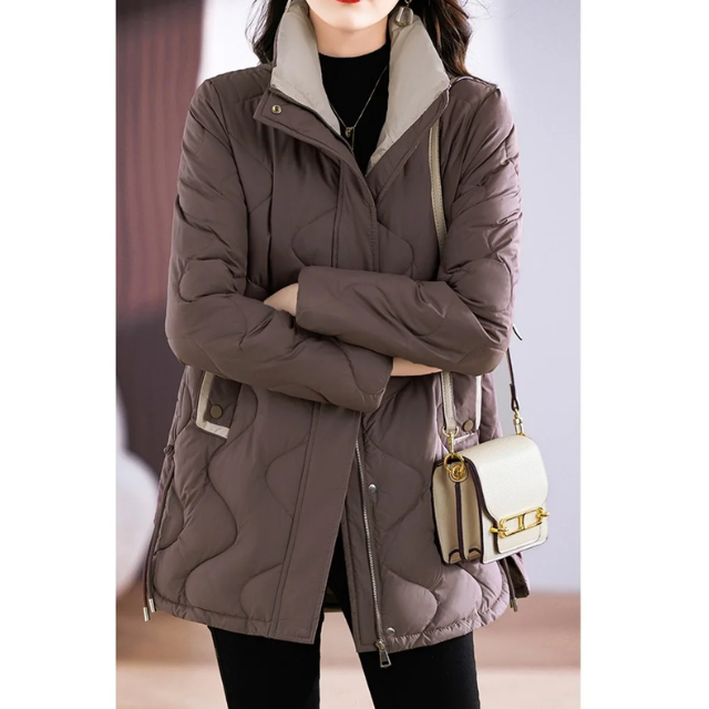 Bettina | Damen Freizeit-Winterjacke mit langen Ärmeln