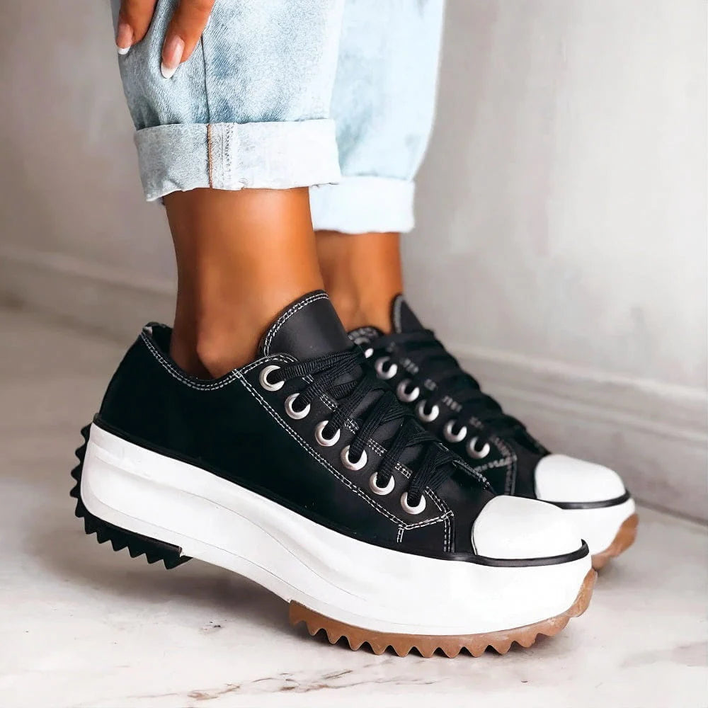 Lilian | Damen Sommer Orthopädische Stil Sneaker