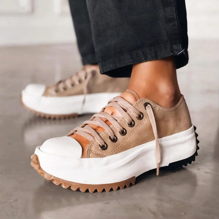 Lilian | Damen Sommer Orthopädische Stil Sneaker