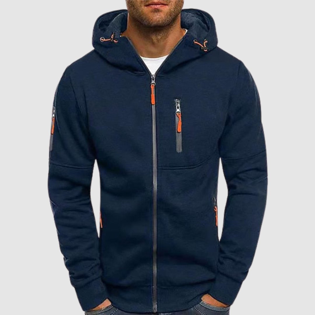 Friedrich | Lässiger und stilvoller Zip-Hoodie