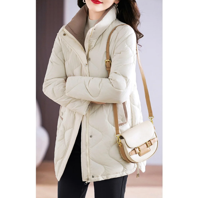 Bettina | Damen Freizeit-Winterjacke mit langen Ärmeln