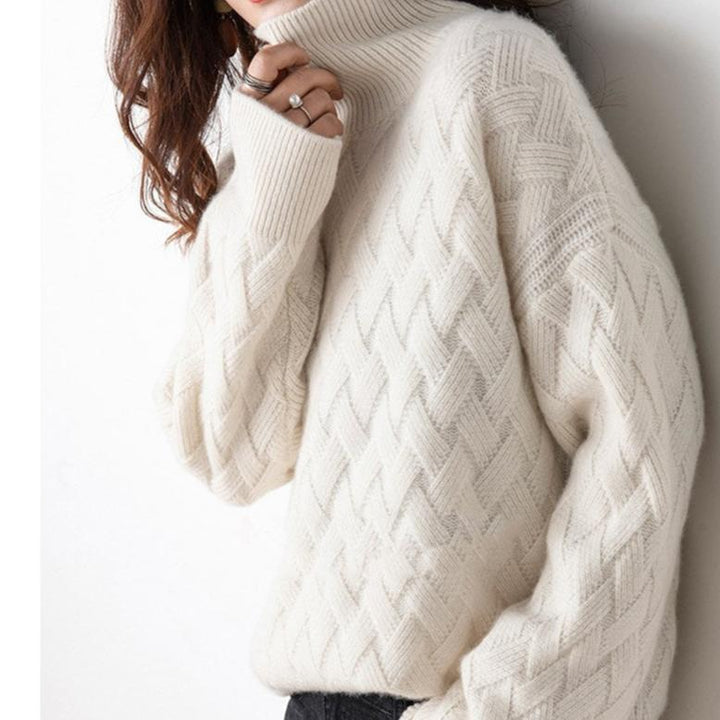 Sarah | Damen Rollkragenpullover für den Frühling