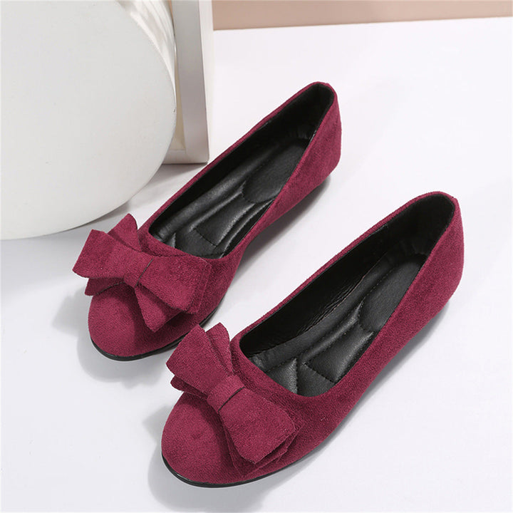 Helga | Bequeme Damen Slipper mit Schleifendetail