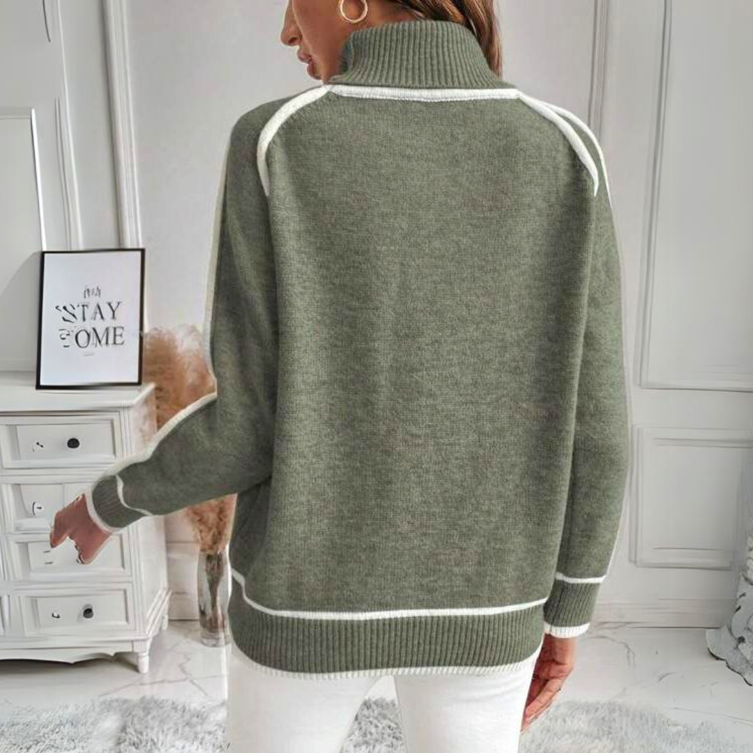 Doris | Lässiger Damen-Frühlings-Strickpullover