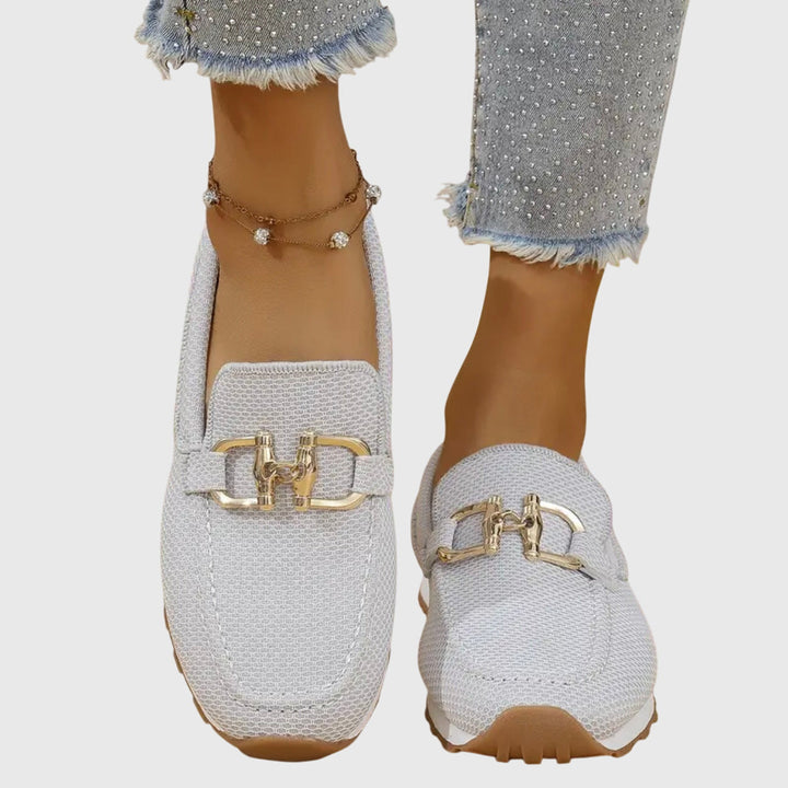 Sarah | Damen Frühlings Lässige Slip-On Loafer Schuhe