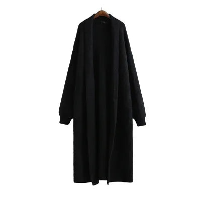 Sarah | Damen Offener Langer Mantel Stil