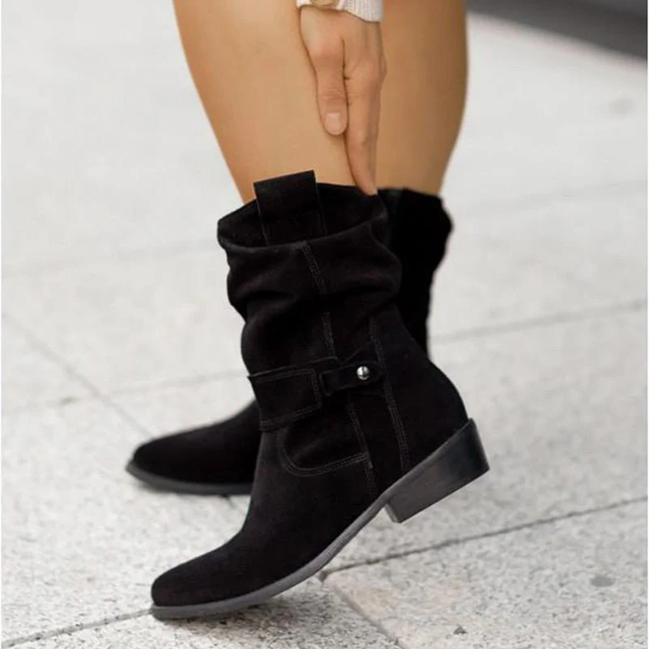 Daniela | Bequeme Slouchy Stiefeletten Damen