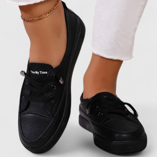 Julia | Damen Frühlings Klassische Schnürsneaker
