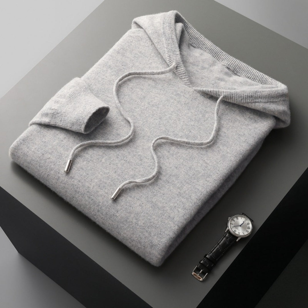 Rainer | Frühlings Kaschmir-Kapuzenpullover
