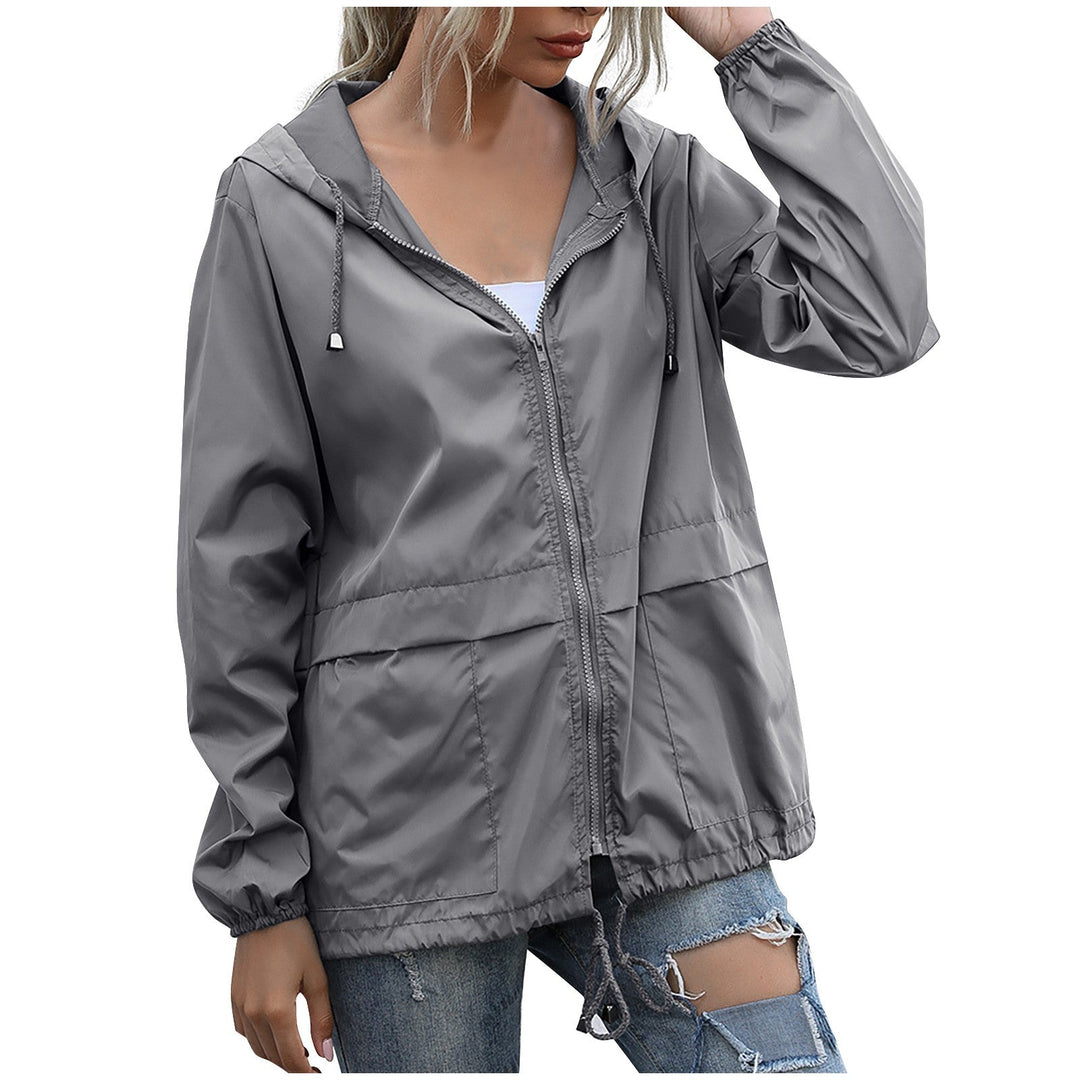 Sarah | Damen Kapuzenjacke mit Reißverschluss und Lockerer Passform