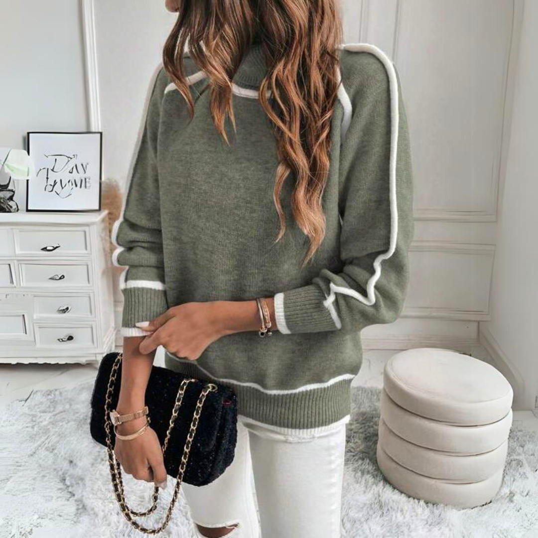 Doris | Lässiger Damen-Frühlings-Strickpullover