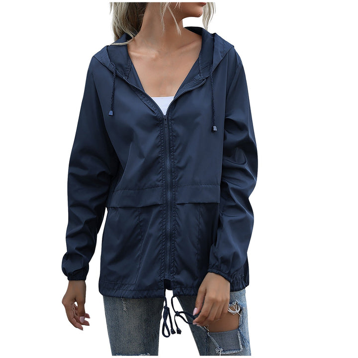 Sarah | Damen Kapuzenjacke mit Reißverschluss und Lockerer Passform