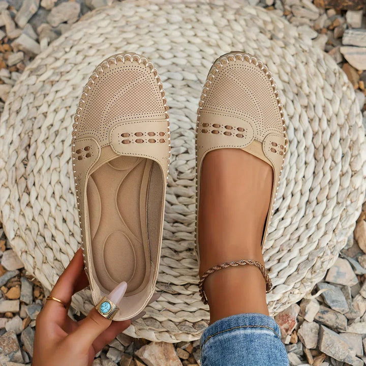 Johanna | Damen Stilvolle Orthopädische Bequeme Slip-On-Schuhe
