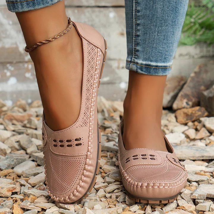 Johanna | Damen Stilvolle Orthopädische Bequeme Slip-On-Schuhe