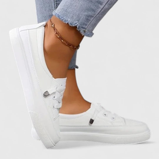 Julia | Damen Frühlings Klassische Schnürsneaker