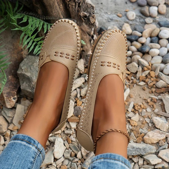 Johanna | Damen Stilvolle Orthopädische Bequeme Slip-On-Schuhe