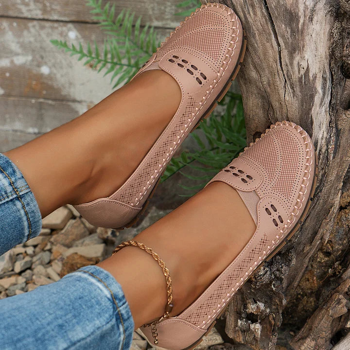 Johanna | Damen Stilvolle Orthopädische Bequeme Slip-On-Schuhe