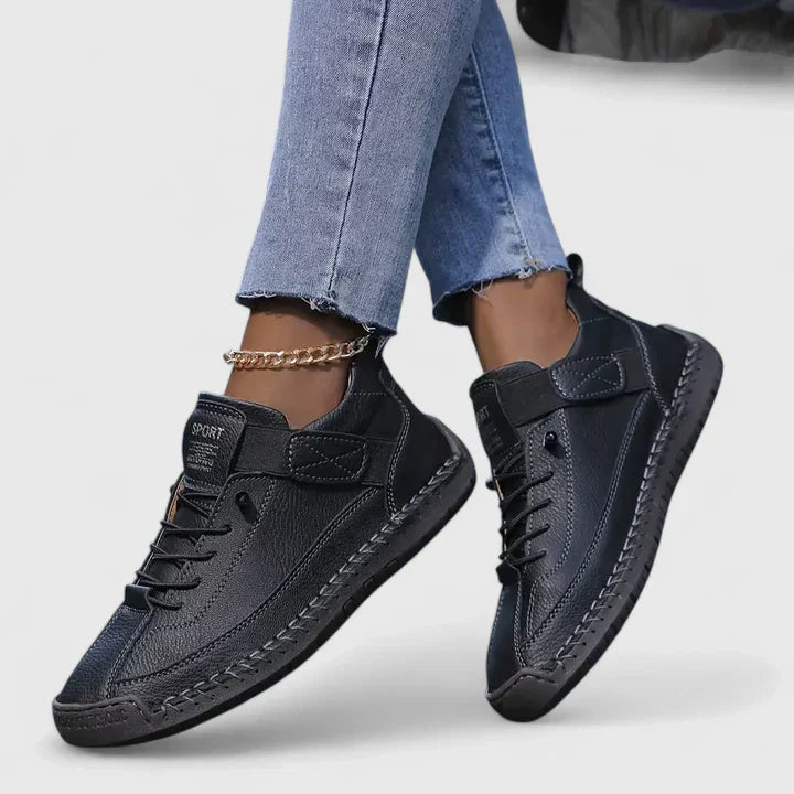 Jessica | Damen Lässig Schicke Bequeme Schnürsneaker