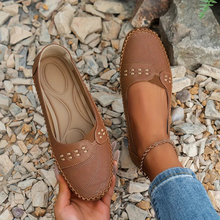 Johanna | Damen Stilvolle Orthopädische Bequeme Slip-On-Schuhe
