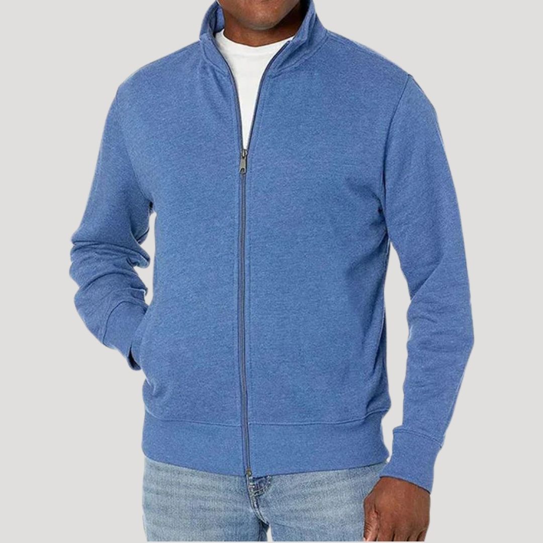 Stefan | Herren Frühlings Freizeitjacke mit Reißverschluss