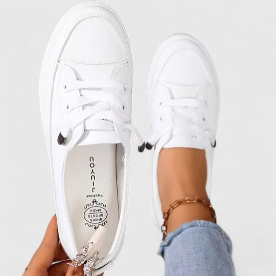 Julia | Damen Frühlings Klassische Schnürsneaker