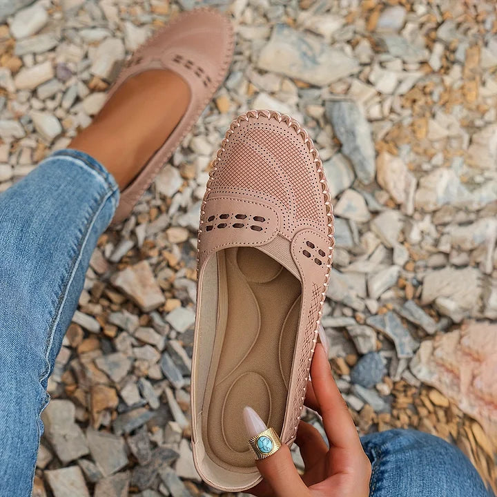Johanna | Damen Stilvolle Orthopädische Bequeme Slip-On-Schuhe