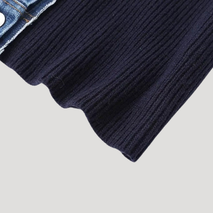 Helga | Damen Frühjahrs Lagen-Button-Cardigan-Jacke