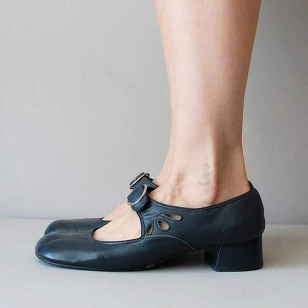 Jana | Damen Frühlings Schuhe Mit Schnallenriemen