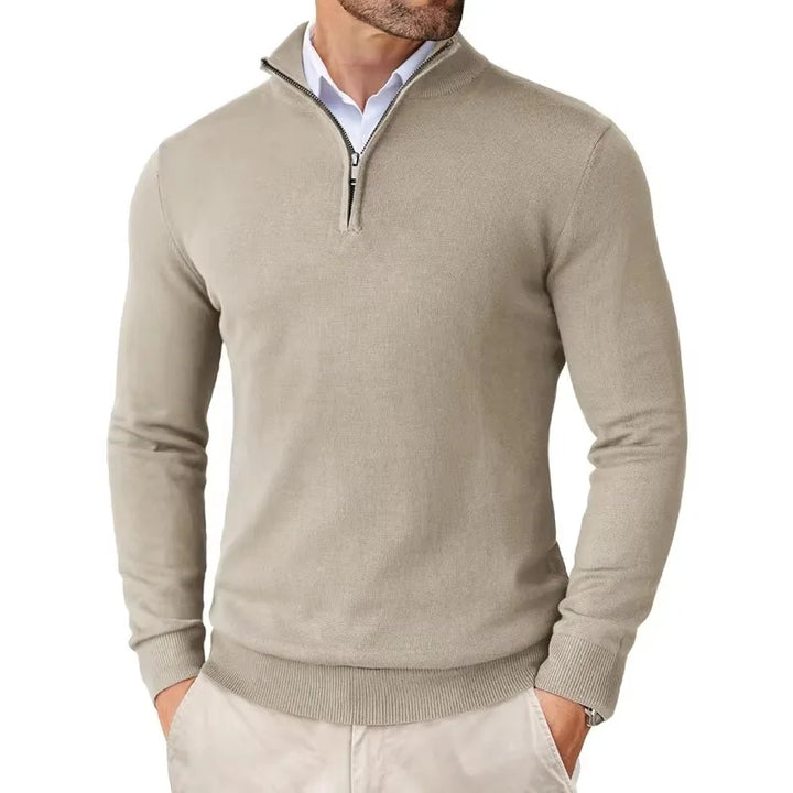 Albert | Herren Quarter-Zip Pullover für Smart Casual