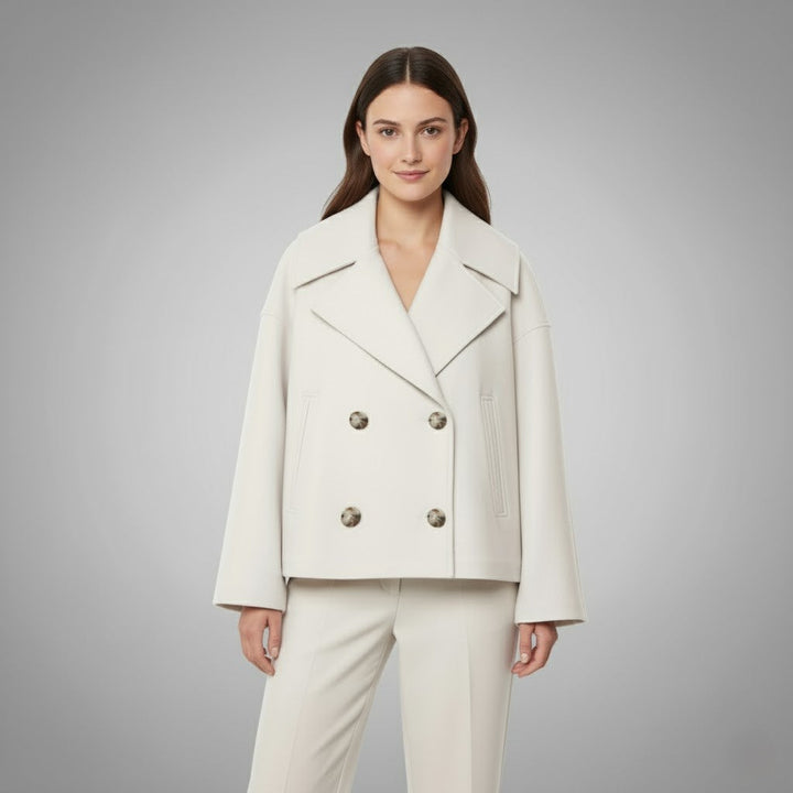 Magdalena | Eleganter Kurzmantel für Damen