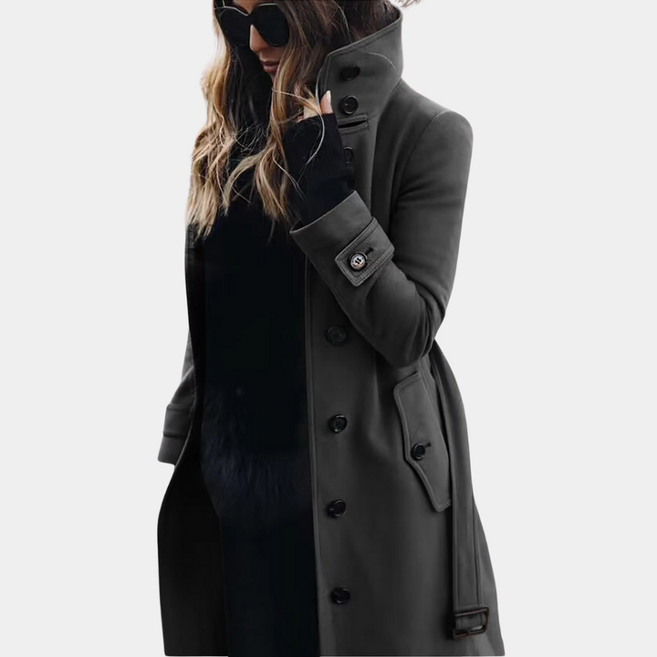 Doris | Eleganter Taillierter Trenchcoat für Damen