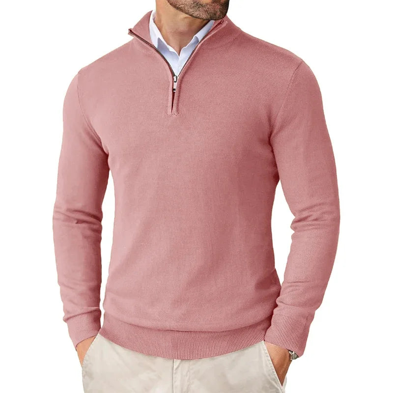 Albert | Herren Quarter-Zip Pullover für Smart Casual