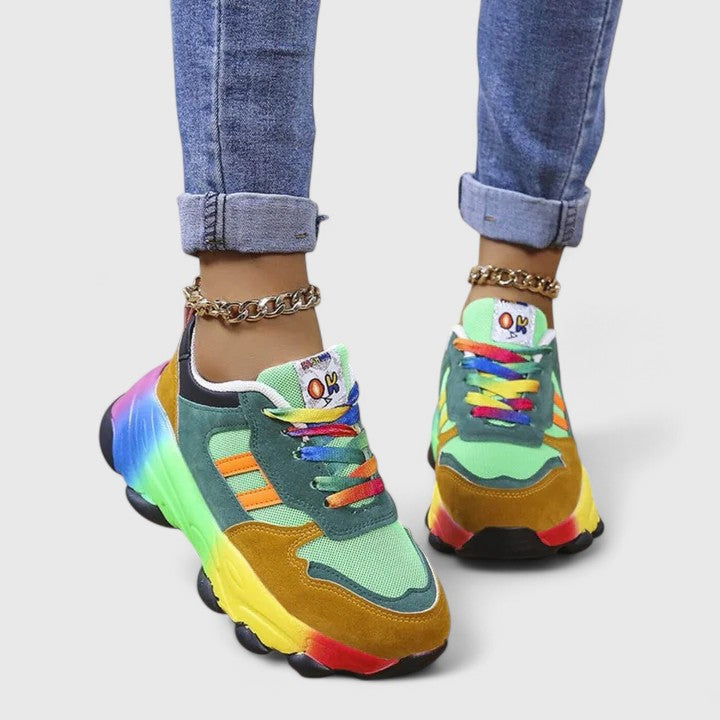 Sandra | Damen Frühlings Chunky Modische Athletic Sneaker