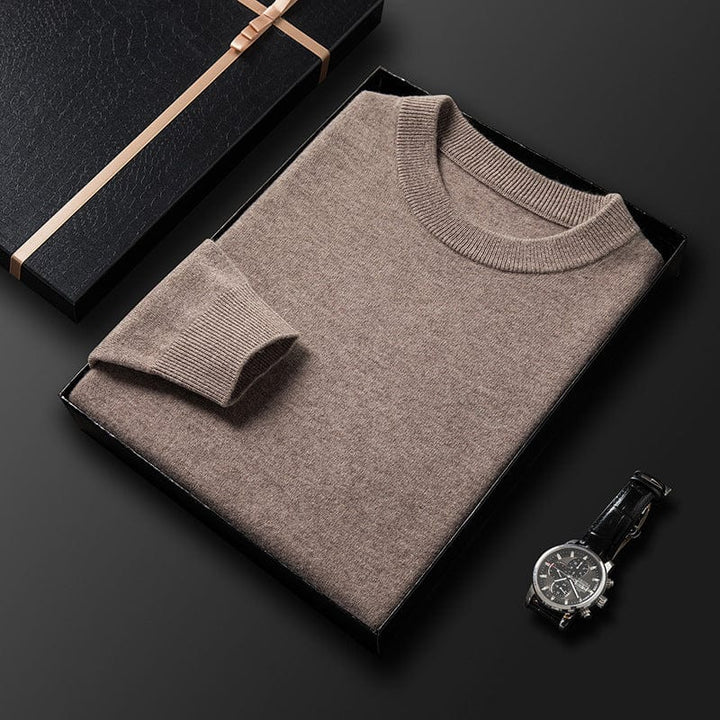 Edgar | Herren Warmer Lässiger Langarm-Pullover