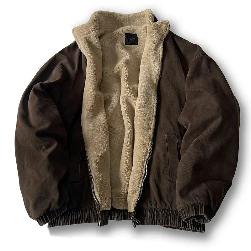 Beatrice | Herren Winter-Casual-Jacke mit Reißverschluss