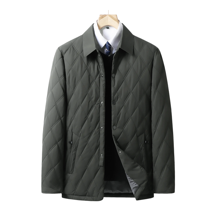 Dirk | Herren Winter-Steppjacke Wasserdicht