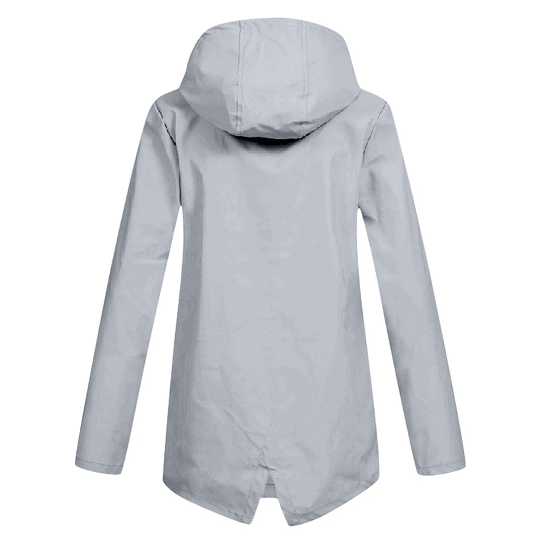 Bettina | Damen Jacke mit Kapuze, Reißverschluss und Fronttaschen