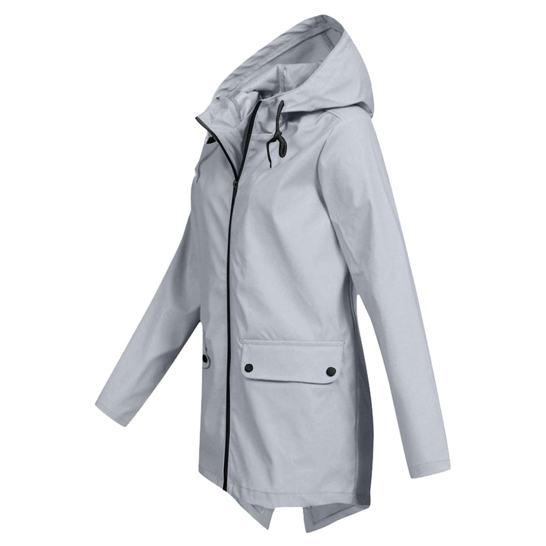 Angela | Bequeme Wasserdichte jacke mit Kapuze