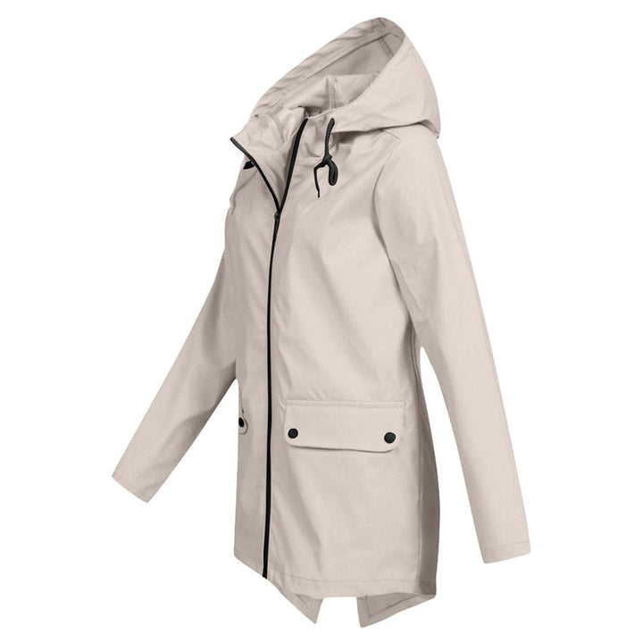 Angela | Bequeme Wasserdichte jacke mit Kapuze