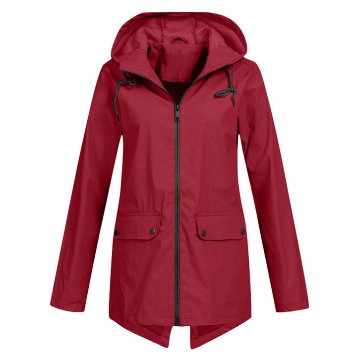 Angela | Bequeme Wasserdichte jacke mit Kapuze