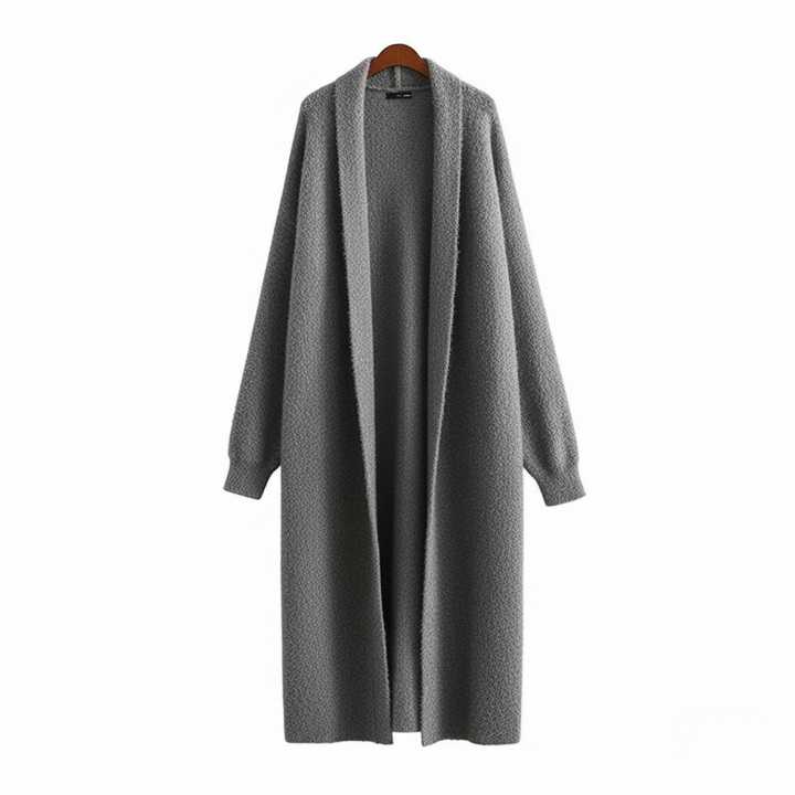 Sarah | Damen Offener Langer Mantel Stil