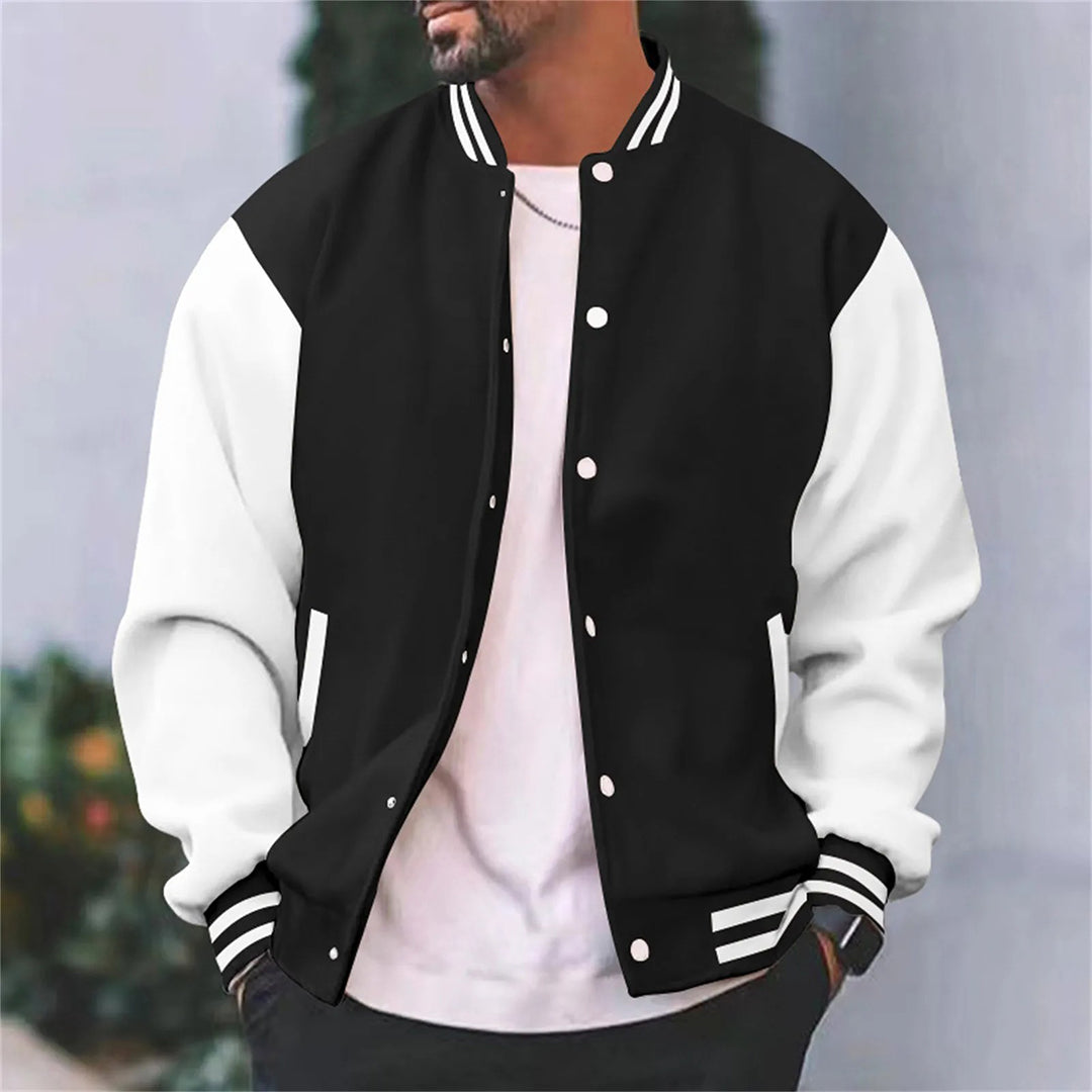 Jakob | Herren Retro Varsity-Bomberjacke