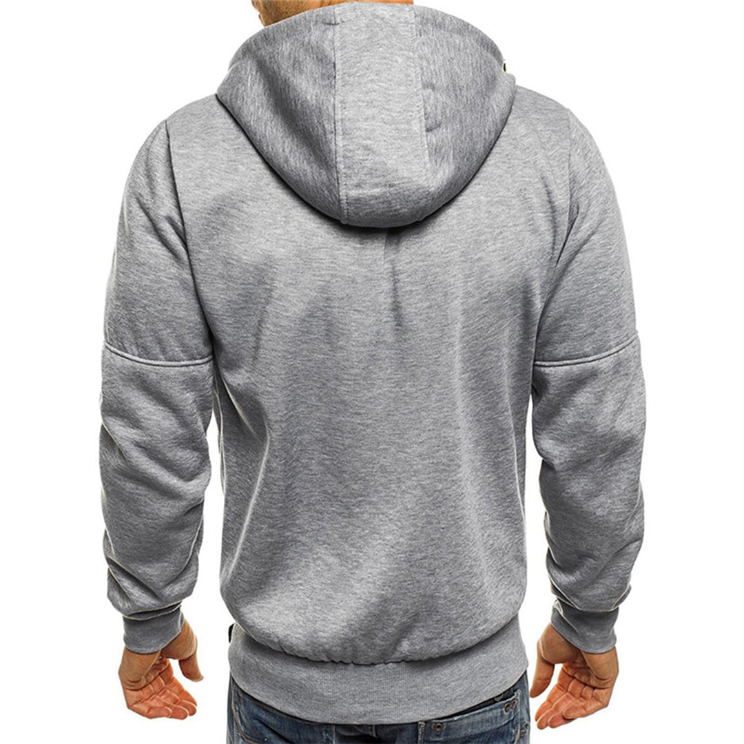 Karl | Lässiger Herren-Hoodie mit Reißverschluss