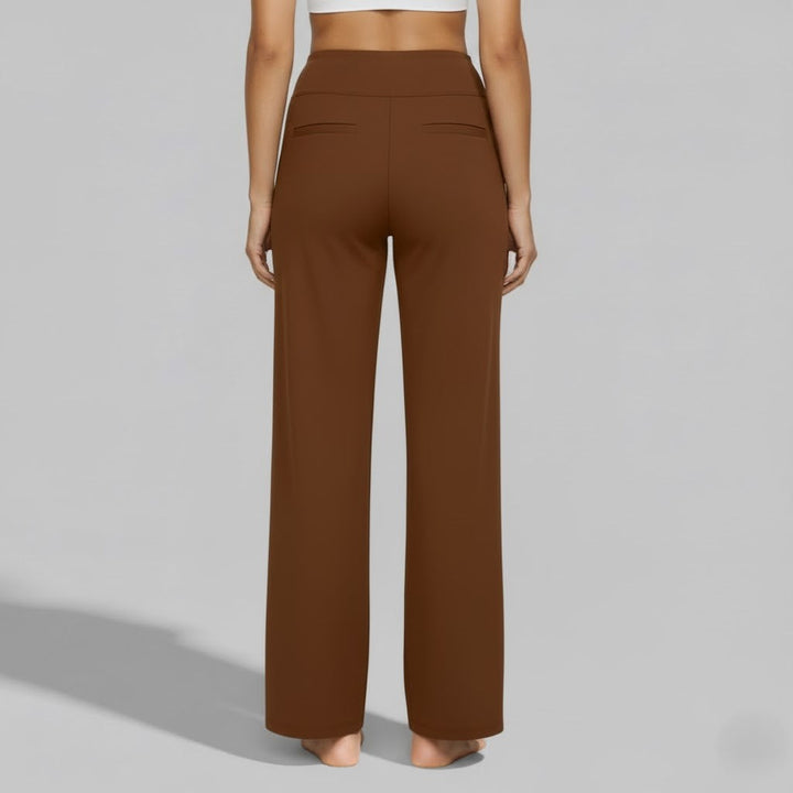 Carmen | Bequeme Stretchhosen Für Damen Im Weitbeinigen Lounge-Stil