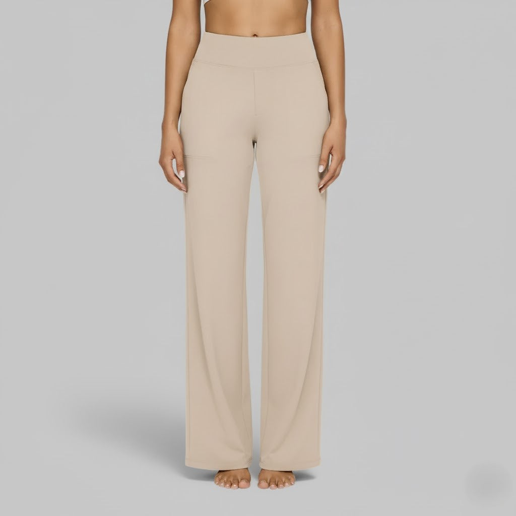 Carmen | Bequeme Stretchhosen Für Damen Im Weitbeinigen Lounge-Stil