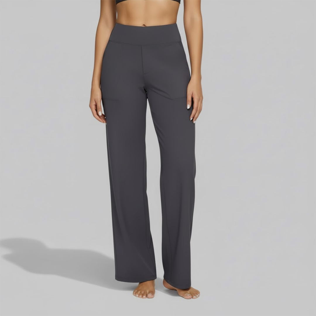 Carmen | Bequeme Stretchhosen Für Damen Im Weitbeinigen Lounge-Stil
