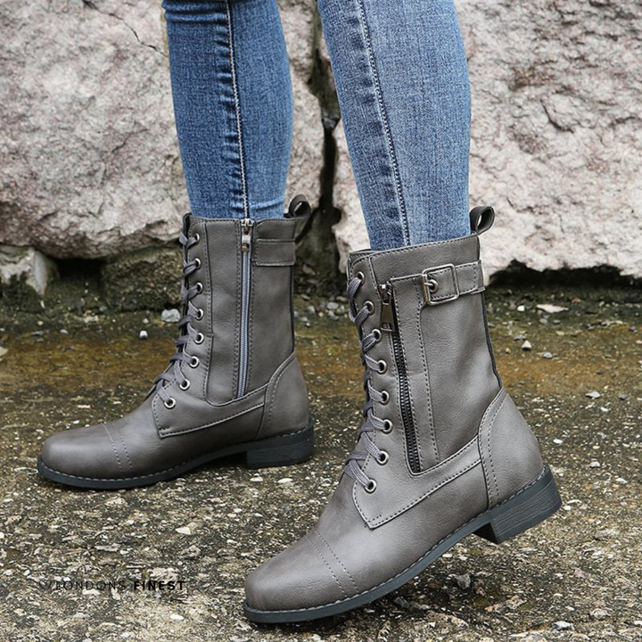 Greta | Damen Orthopädische Winterstiefel mit Schnürung
