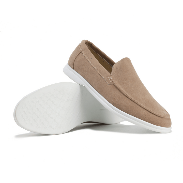 Max | Herren Frühling Wildleder Slip-On Loafers